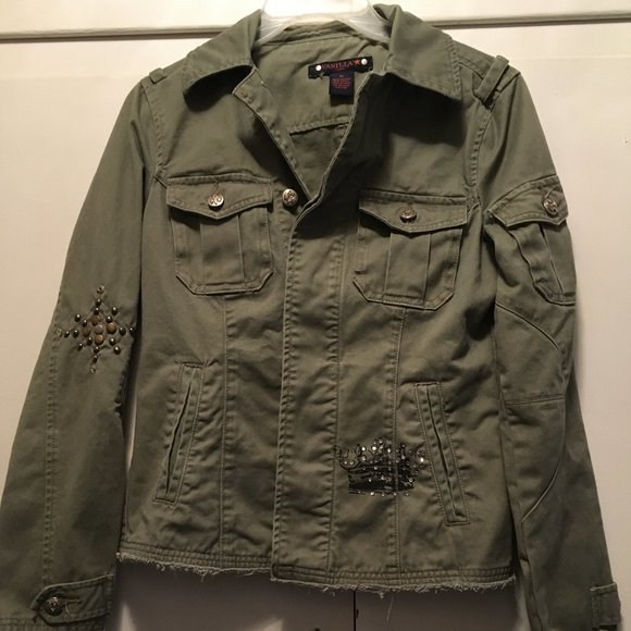 Vanilla Jackets & Blazers - Vanilla Brand Military Style Jacket